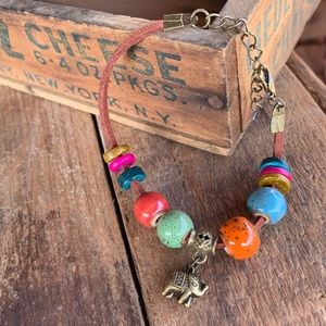 ✨VINTAGE BOHO CERAMIC STRING BRACELET/ANKLET
